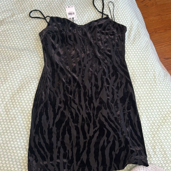 Velvet Mini Dress - NWT - Picture 4 of 5